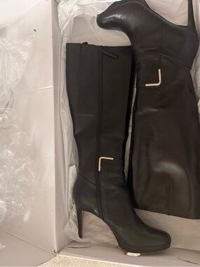 Nine West Black Over-the-Knee Stiletto Boots